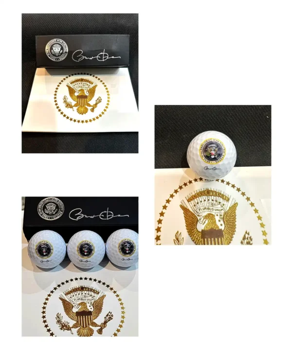 Barak Obama Golf Balls